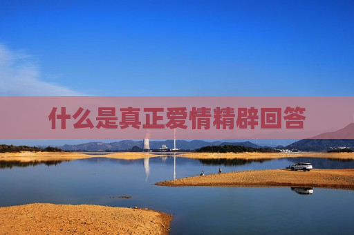 什么是真正爱情精辟回答