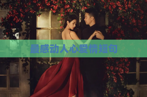 最感动人心爱情短句