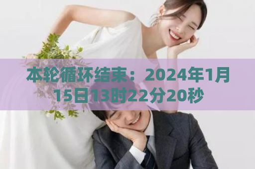 本轮循环结束：2024年1月15日13时22分20秒
